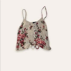 Forever 21, spaghetti strap floral cami, small